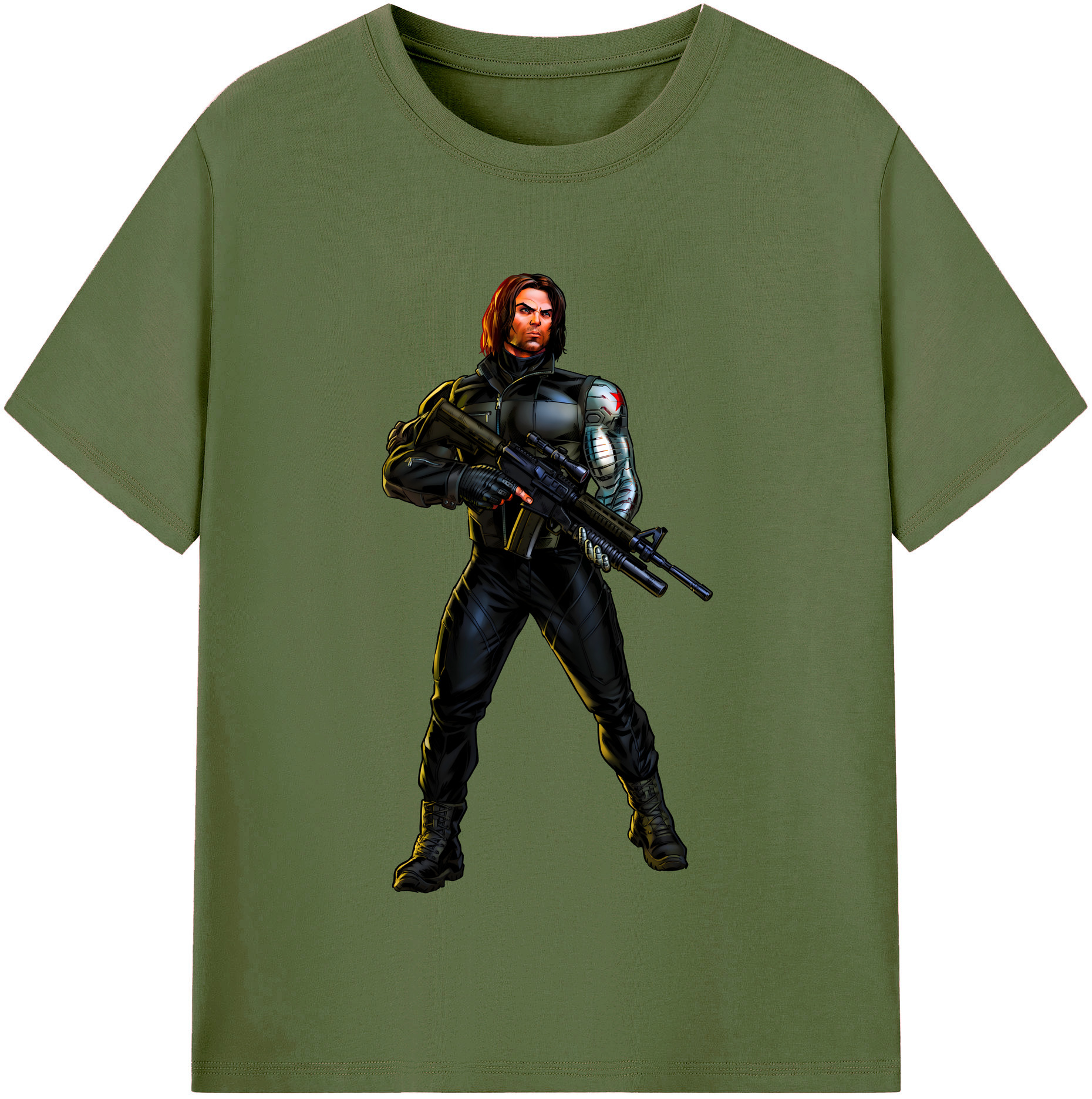 （画像用） アベンジャーズ The Avengers 綿100％半袖Tシャツ（フロントプリント）